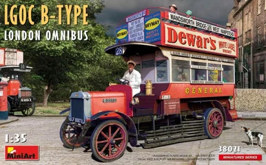 1/35 Miniart LGOC B-Type London Double Decker Omnibus