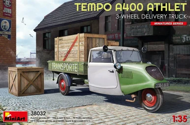 1/35 Miniart Temp A400 Athlet 3-Wheel Delivery Truck