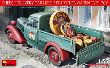 1/35 Miniart Cheese Delivery Car Liefer Pritschenwagen Typ 170V