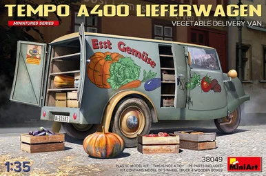 1/35 Miniart Tempo A400 Lieferwagen Vegetable Delivery Van