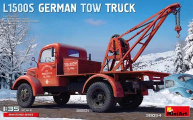 1/35 Miniart L1500S GERMAN TOW TRUCK Plastic Model Kit
