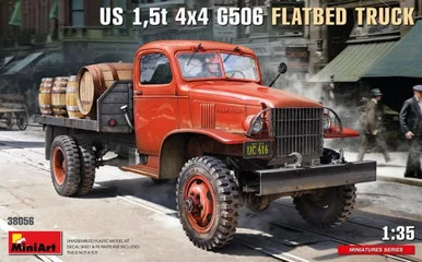 1/35 Miniart US G506 1.5-Ton 4x4 Flatbed Truck
