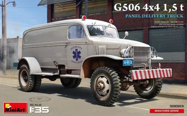 1/35 Miniart G506 4x4 1.5 t Panel Delivery Truck