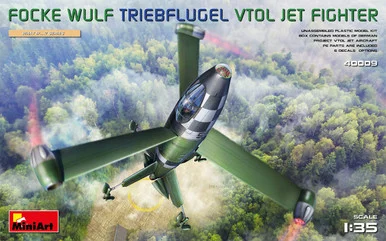 1/35 Miniart Focke Wulf Triebflugel (VTOL) Jet Fighter