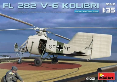 1/35 Miniart Flettner FL282V6 Kolibri (Hummingbird) Single-Seat Scout Helicopter