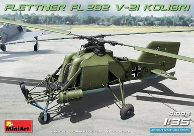 1/35 Miniart Flettner FL282V21 Kolibri (Hummingbird) Single-Seat German Helicopter