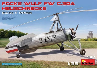 1/35 Miniart Focke Wulf FwC30A Heuschrecke (Grasshopper) Early Prod Two-Seater Autogyro