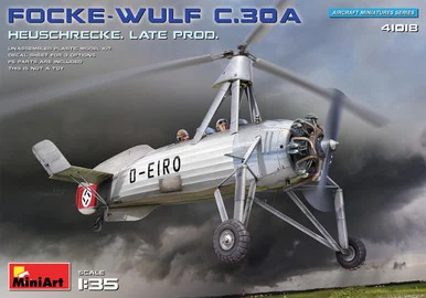 1/35 Miniart Focke-Wulf FW C.30A Heuschrecke. Late Prod