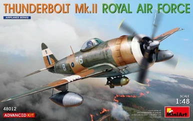 1/48 Miniart Thunderbolt Mk.II Royal Air Force Advanced Kit