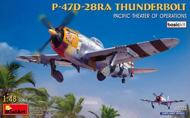 1/48 Miniart P-47D-28RA Thunderbolt Pacific Theater - PLASTIC MODEL KIT
