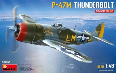 1/48 Miniart P-47M Thunderbolt (Advanced Version) Plastic Model Kit