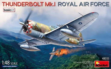 1/48 Miniart Thunderbolt Mk.I RAF (Basic Version) Plastic Model Kit