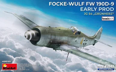 1/48 Miniart FW190D-9 Early Prod. JG 54 Grunherz (Basic) - PREORDER