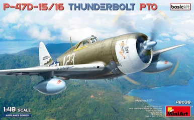 1/48 Miniart P-47D-15/16 Thunderbolt PTO Razorbacks (Basic Version)