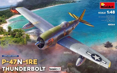 1/48 Miniart P-47N-1RE Thunderbolt (Basic Version) Plastic Model Kit