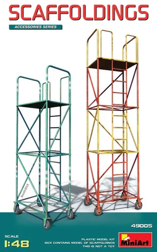 1/48 Miniart 49005 SCAFFOLDINGS