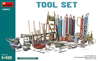 1/48 Miniart Workshop Tool Set Plastic Model Kit