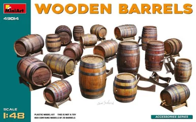 1/48 Miniart Wooden Barrels