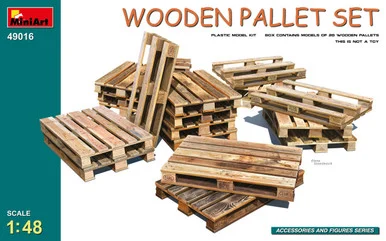 1/48 Miniart Wooden Pallet Set