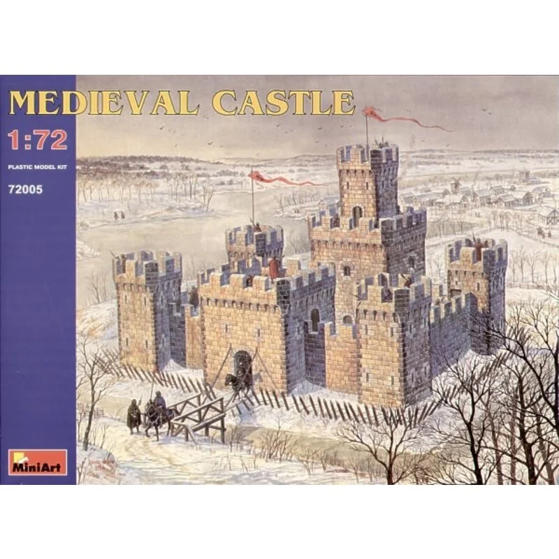 Medieval Castle Model kit - Mini Art