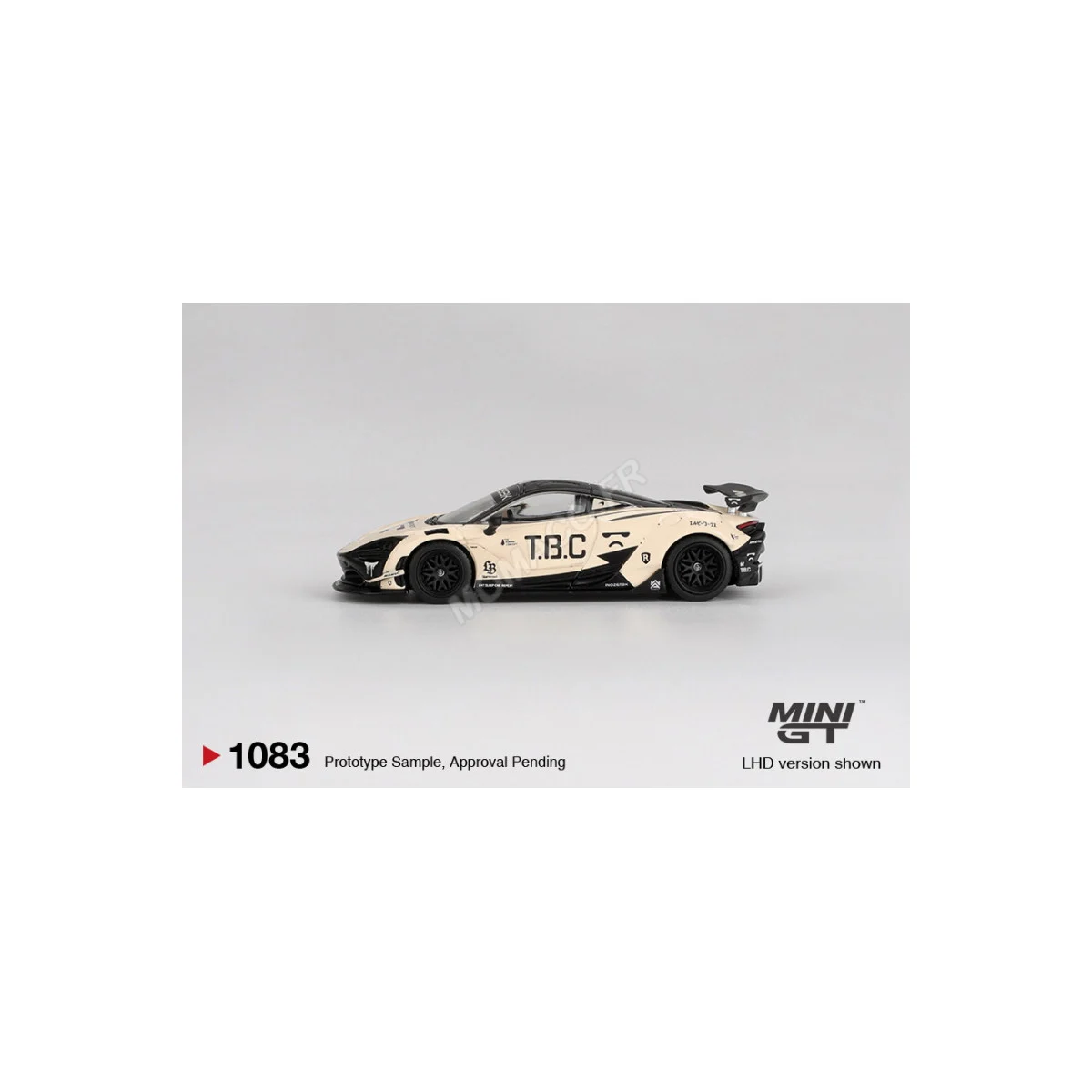 Mclaren 720s lb-works the boring concept 2024 (blister edition) (lhd) Die cast