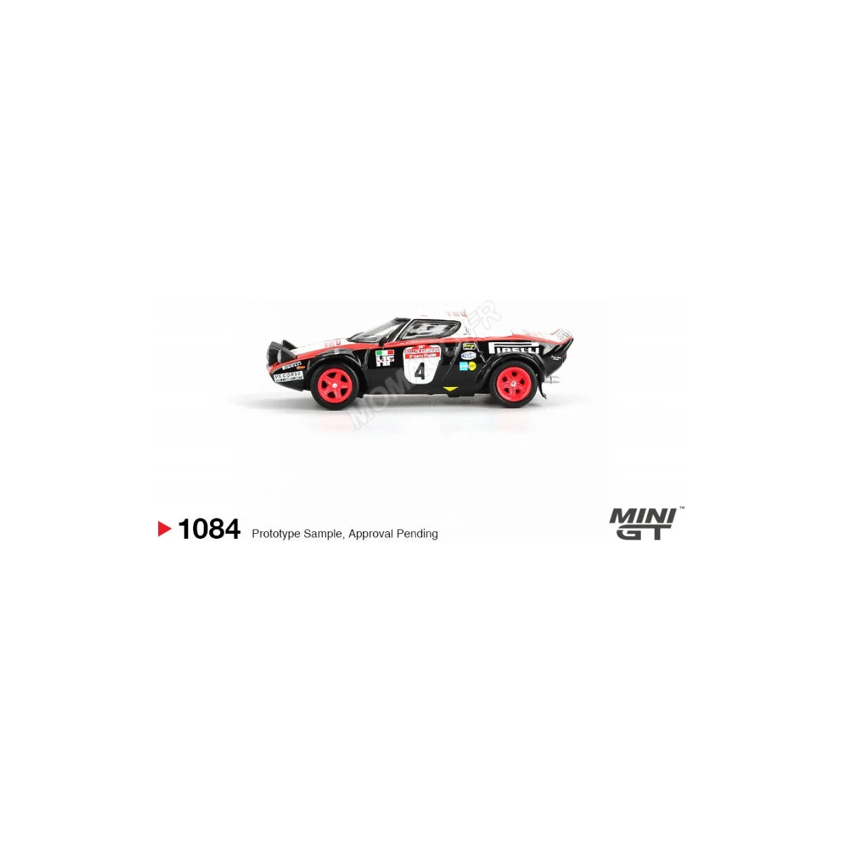 Lancia stratos 4 alen/kivimaki rallye sanremo 1978 1st (blister edition) (lhd) Die cast - MINI GT