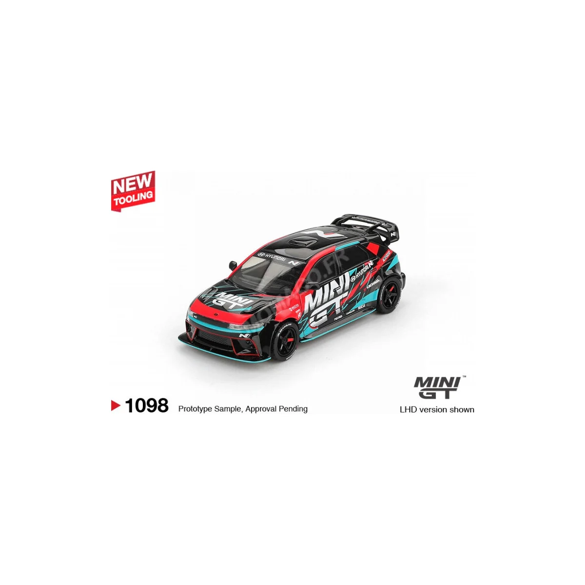 Hyundai ioniq 5n "mini gt - rs-01t" tokyo auto salon 2025 (lhd) Die cast