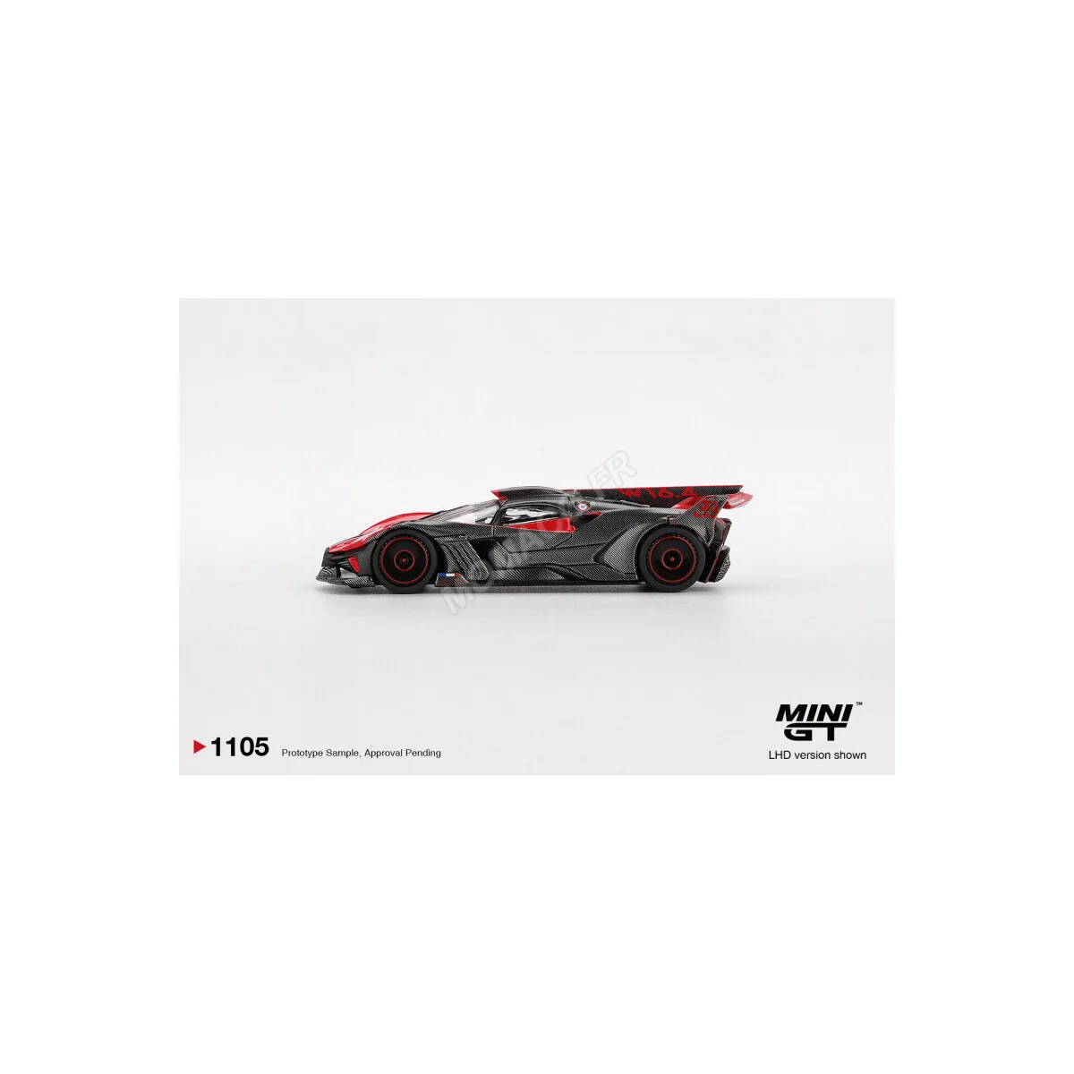 Bugatti bolide 2026 ultimate red (blister edition) (lhd) Die cast - MINI GT