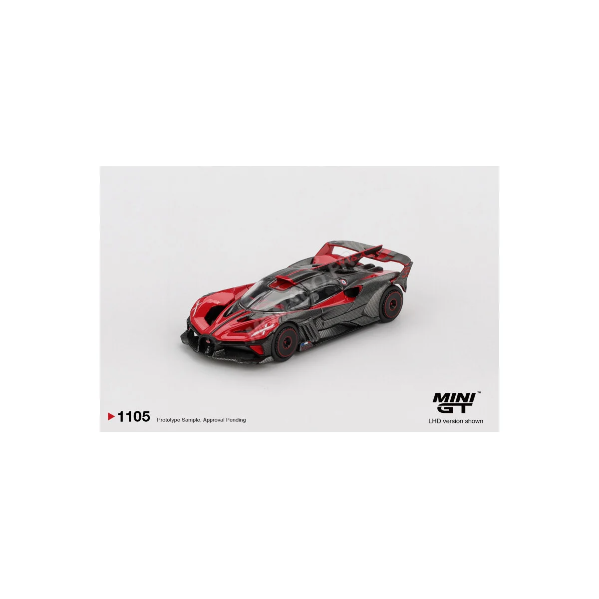 Bugatti bolide 2026 ultimate red (lhd) Die cast - MINI GT