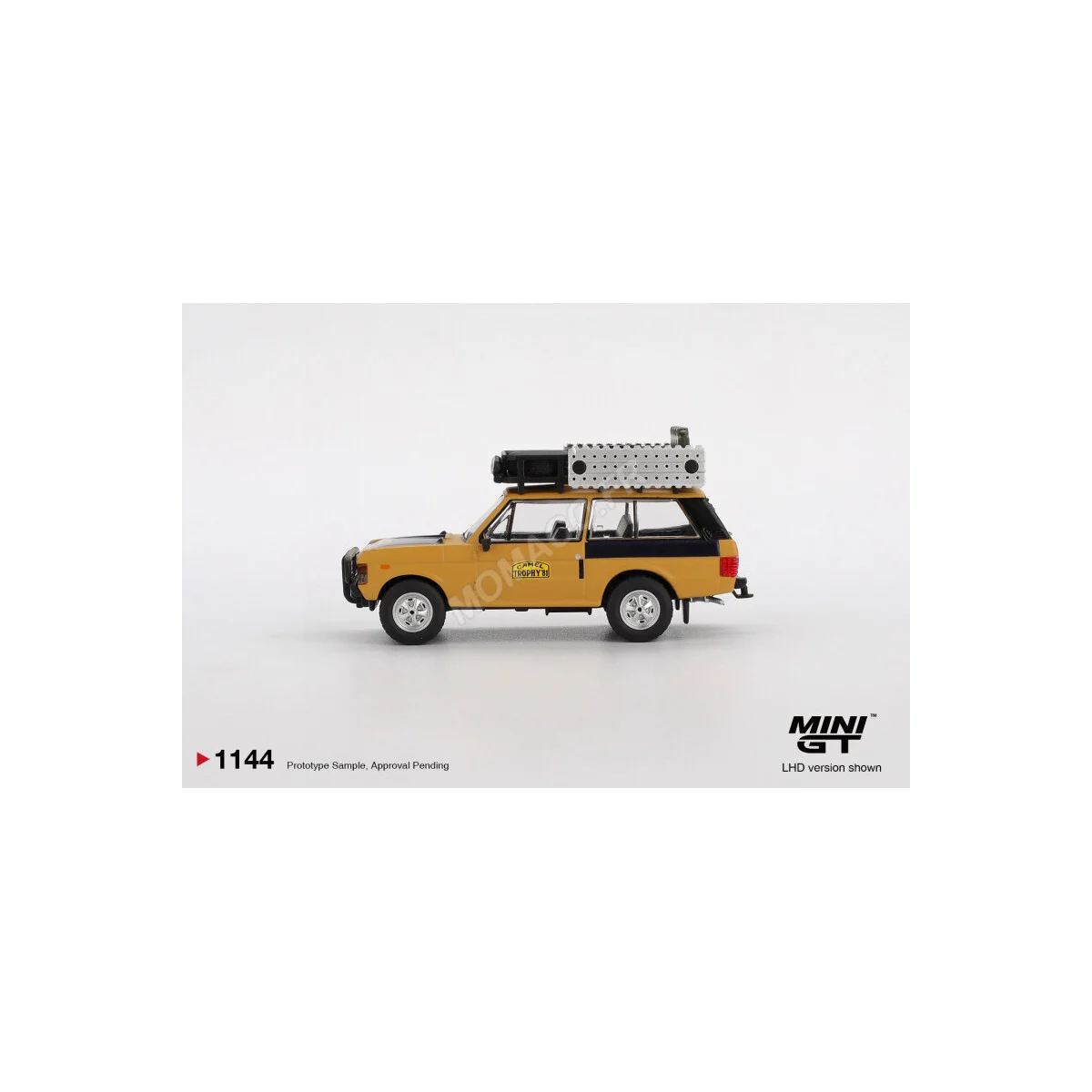 Land rover range rover swoboda/mentel camel trophy sumatra 1981 1st (blister edition) (lhd) - MINI GT
