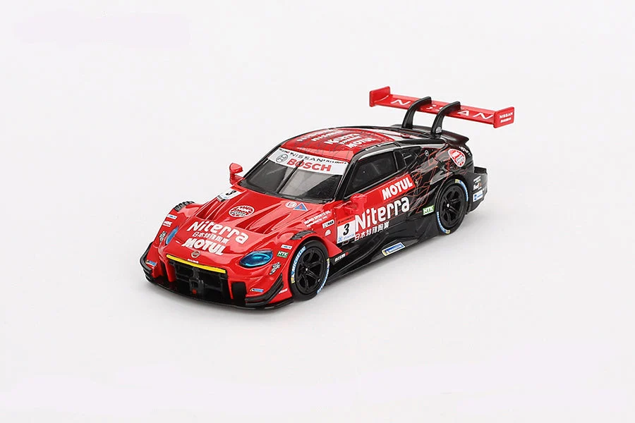 Mini GT 1:64 Japan Exclusive Nissan Z GT500 #3 “Niterra MOTUL Z” – NDDP Racing 2023 SUPER GT Series