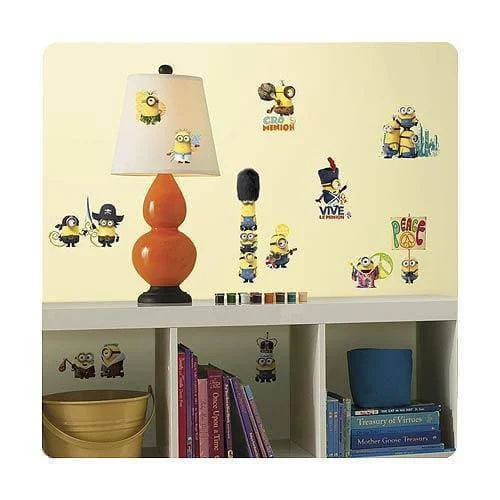 Minions The Movie Peel and Stick Wall Decals - Roommates