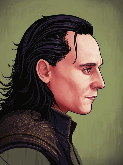 Loki Portrait - Mike Mitchell