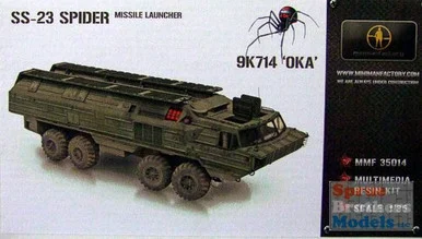 MMF35014 1:35 Miniman Factory SS-23 Spider Missile Launcher #35014