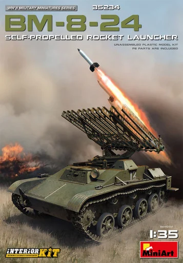 1/35 BM-8-24 Self-Propelled Rocket Launcher - MIA35234