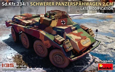 1/35 Sd.Kfz.234/1 Schwerer Panzerspahwagen (2 cm). Late Modification - MIA35413