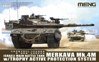 MNG72006 1:72 Meng Merkava Mk.4M with Trophy Active Protection System