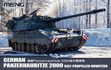 MNG72008 1:72 Meng Panzerhaubitze 2000 SP Howitzer