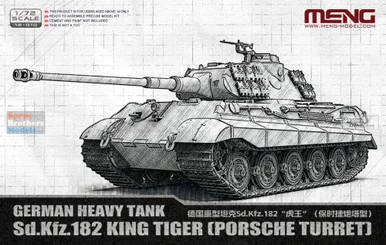 MNG72010 1:72 Meng Sd.Kfz.182 King Tiger (Porsche Turret)