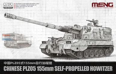 MNG72014 1:72 Meng Chinese PLZ05 155mm SP Howitzer