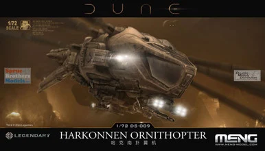 MNGDS009 1:72 Meng Harkonnen Ornithopter [Dune]