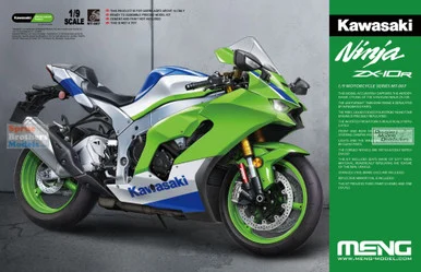 MNGMT007 1:9 Meng Kawasaki Ninja ZX-10R Motorcycle