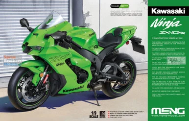MNGMT008 1:9 Meng Kawasaki Ninja ZX-10RR Motorcycle