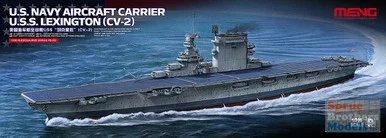 MNGPS002 1:700 Meng US WW2 Aircraft Carrier USS Lexington CV-2