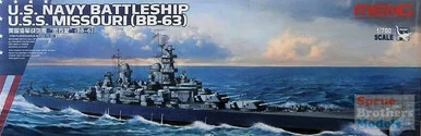 MNGPS004 1:700 Meng USS Missouri BB-63