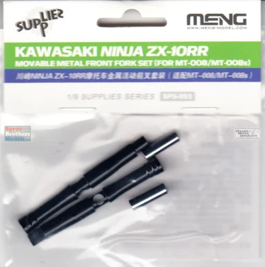 MNGSPS093 1:9 Meng Kawasaki Ninja ZX-10RR Movable Metal Front Fork Set (MNG Kit)
