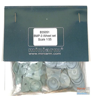 MNRB35051 1:35 Miniarm BMP-3 Road Wheels Set