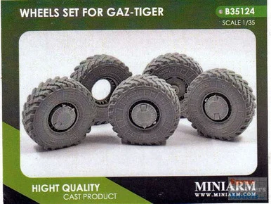 MNRB35124 1:35 Miniarm GAZ-Tiger Wheels Set