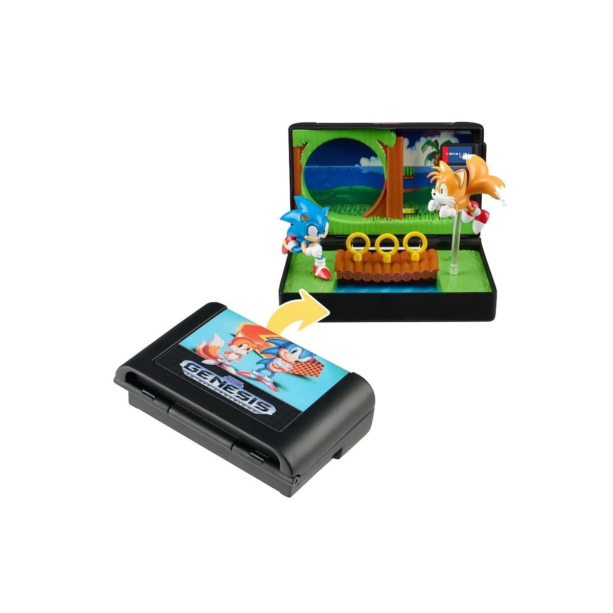 CONSOLE HEROES - Mega Drive Sonic 2 - Statuette 7cm Figurine