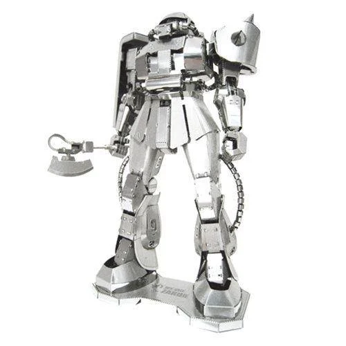 Mobile Suit Gundam Zaku II Metal Earth Iconx Model Kit - Fascinations